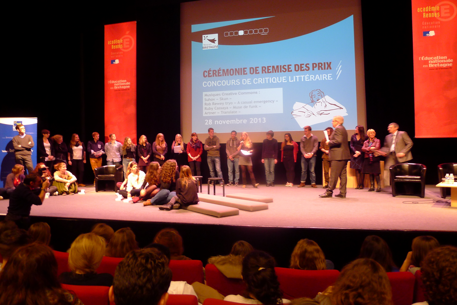 concours critique Region Bretagne 2013 Goncourt des lycéens © Bruit de Lire